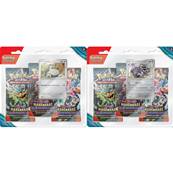 Pack 3 boosters Pokémon EV6 Ecarlate & Violet Mascarade Crépusculaire