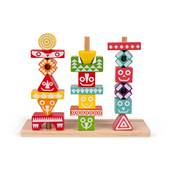 Pieces A Empiler Edutotem I Wood