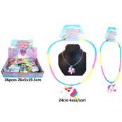 Collier Pendentif Silicone Licorne
