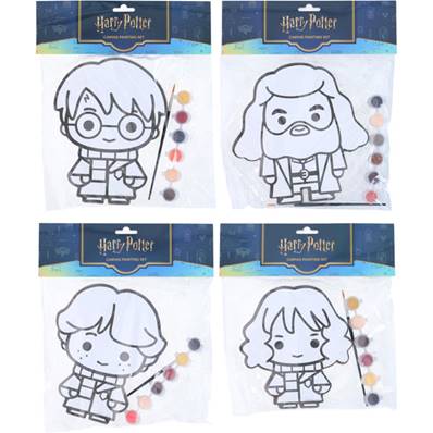 Kit Peinture Toile Forme Harry Potter 28 x 24 x 15 Cm