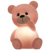 Veilleuse LED Ourson 3 Couleurs 14 Cm