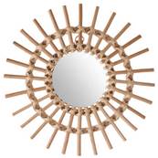 Miroir Rotin Soleil D30