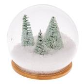Boule 12 cm Sapin Neige
