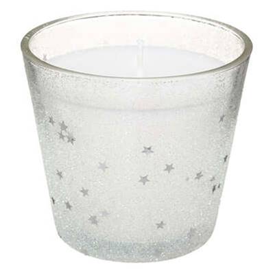 Bougie Paillette Blanche 190g