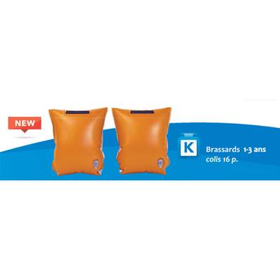 Brassard Orange en Boite 0-2 Ans 