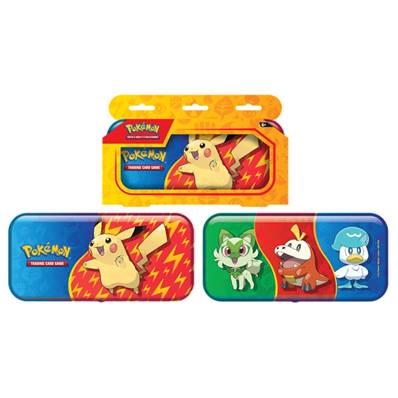 Blister Pokemon 2 Boosters avec Plumier Pikachu