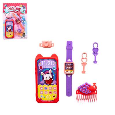 Blister Beauté Mode 6 Pièces 15 Cm