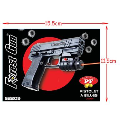 Pistolet Billes Laser 15 Cm