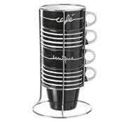 Mug sur Rack x4 Casual Spirit