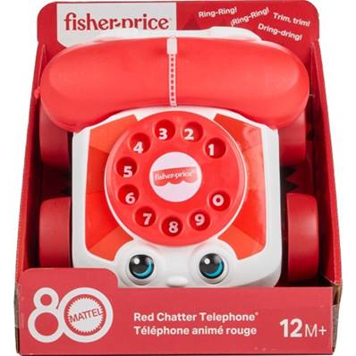 Fisher-Price Téléphone animé Rouge