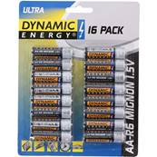 Blister 16 Piles AA R6 1.5V DYNAMIC ENERGY