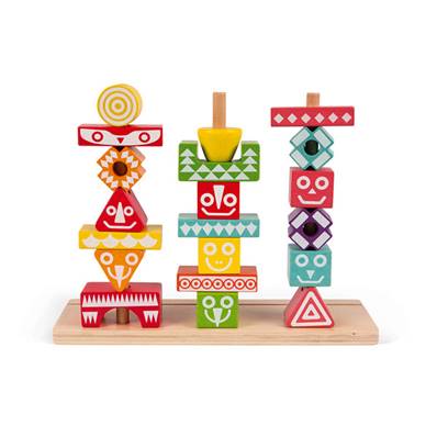 Pieces A Empiler Edutotem I Wood