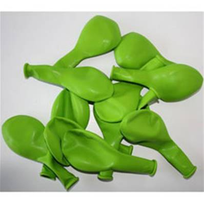Sachet 24 Ballons Helium Verts