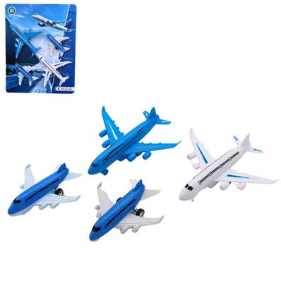 Blister 4 Avions de Ligne 12 Cm