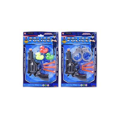 Blister Police avec Accessoires 19 x 29 Cm