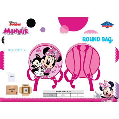 Sac à Dos Rond Minnie 27 x 9 Cm