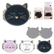 Miroir de Poche Chat 