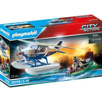 Playmobil - Hydravion De Police & Bandit