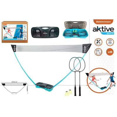 Set De Badminton Pliable Portable