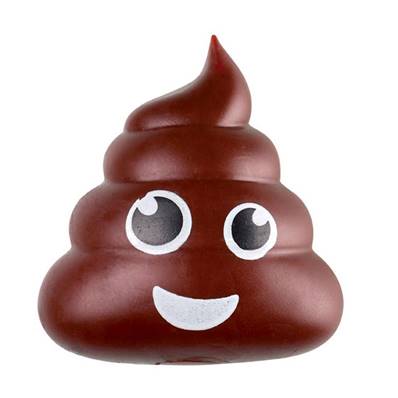 Balle Anti Stress Fome Crotte 8 x8