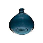 Vase Verre Recyclé Rond Orage D23cm 