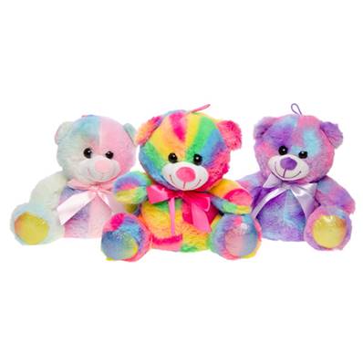 Peluche Ours Multicolor 3 Assortis 23 Cm