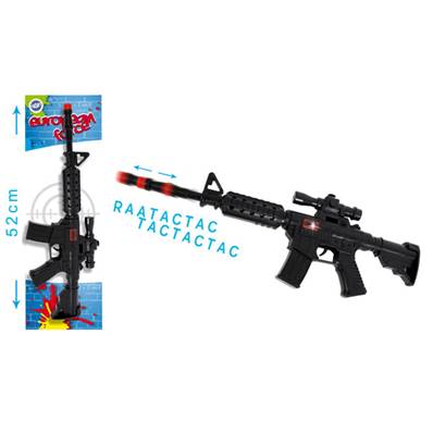 Carte Mitraillette à Friction Articulée 48 Cm Etincelles