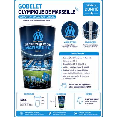 Eco Cup Tifo OM Olympique de Marseille