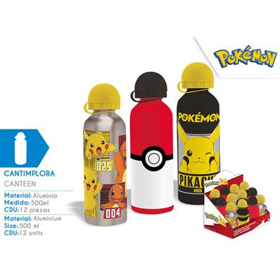Gourde Alu 500 ml Pokemon 