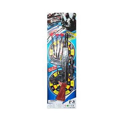 Blister Mitraillette et 3 Flèches 49 x 16 Cm