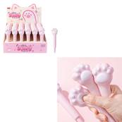 Stylo Gel Squishy Chat Encre Bleue 0,5 mm