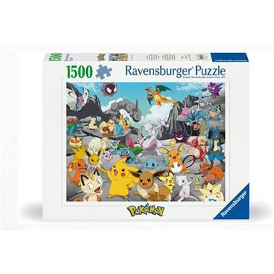 Puzzle 1500 P  Pokémon Classics