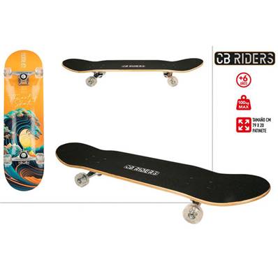 Skateboard En Bois 70 Cm