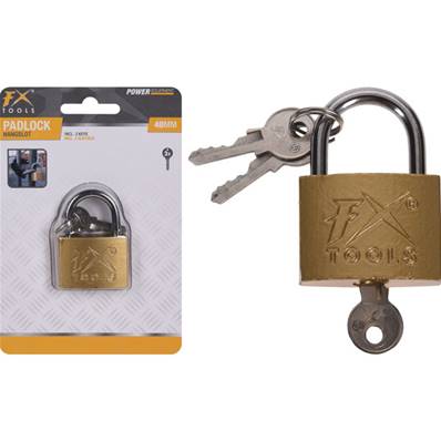 Blister Cadenas 40 mm Avec 3 Clés