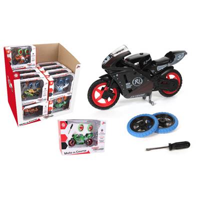 Boite Moto 9 Cm Roues Interchangeables