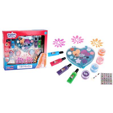 Boite Set de Maquillage Visage et Ongles