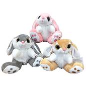 Peluche Lapin Gros Yeux 20 Cm