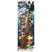 Blister Fusil Flêches et Canards 49 x 16 Cm