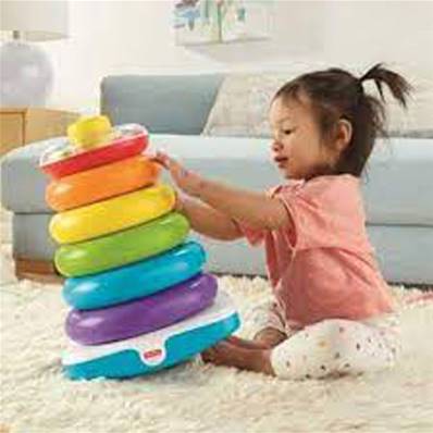 FISHER PRICE - Pyramide Arc en Ciel Geante