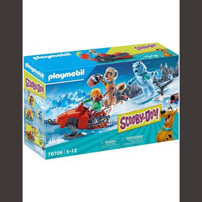 PLAYMOBIL - Scooby Doo Avec Spectre des Neiges