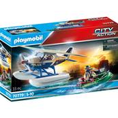PLAYMOBIL - Hydravion De Police & Bandit