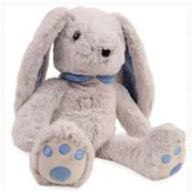 Boite Peluche Lapin Lestee 47 Cm  