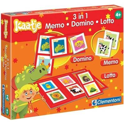 Kit 3 en 1 Memo Domino Loto