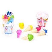 Seau 17 Cm Cornets de Glace