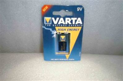 Bl 1 pile LR22 - 9volt - 6LR61 - alcaline - varta longlife 