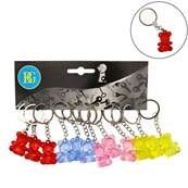 Porte Clef Ours Cristal 4 Cm