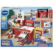 Tut Tut Bolides Série Pro - Super Caserne De Pompiers Interactive