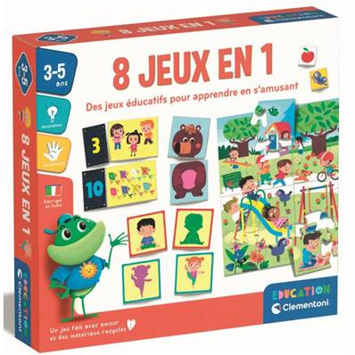 CLEMENTONI - 8 Jeux En 1