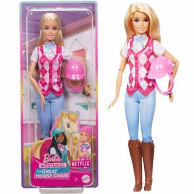 Poupée Malibu Barbie Equitation