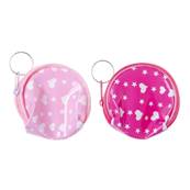 Porte Monnaie Mini Coeur Etoiles 7 x 6,5 Cm